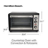 Horno Electrico Hamilton Beach 31108 Gran Capcacidad