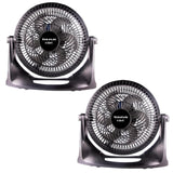 COMBO 2 VENTILADORES DE PARED 10 PULGADAS 25 CM