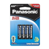 Pila Panasonic Carbon Zinc Azul Aaa C/4 1.5v Um-4npa/4b