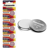 PILA PANASONIC CR2032 TIRA CON 100 UNIDADES 3V