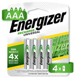 Pilas Recargables Energizer Aaa 700 Mah Blister 4 Unidades