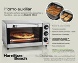 Horno De Mesa Eléctrico Hamilton Beach 31401 Acero Inoxidable 120v