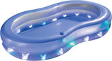 ALBERCA INFLABLE LAGOON CON LUCES LED PLASTICO