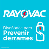 PILA RAYOVAC ALCALINA C CON 2 UNIDADES 1.5V 814-2LA.01