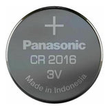 Pila Panasonic Botón Cr2016 3v Tira Con 5