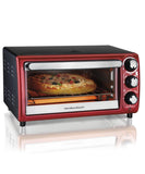 Horno Tostador Hamilton Beach color Rojo 31146 para 4 Rebanadas