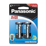 Pila Panasonic Carbón Zinc C Con 2 1.5v R14 Gorda Chica