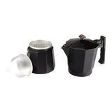 Cafetera Tetera Italiana Magefesa Colombia 9 Tazas Negro