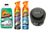 SHAMPOO DE COCHE + PROTECTOR LLANTAS Y VIDRIO CERAMIC + AXE