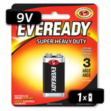 Pila Eveready Carbon Zinc 9v Cuadrada