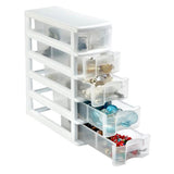 MINI ORGANIZADOR ITALHOME 8105BL 5 CAJONES 3 DIVISORES CAJON