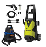 Hidrolavadora 1650 PSI + Aspiradora Koblenz 5 Galones