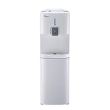 Dispensador De Agua Midea Mwd1now 1 Grifo Compresor Gabinete 20 Lts Blanco