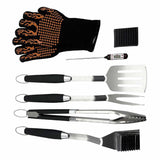 Set para Asar 7 pzas Member’s Choice HQ80802 Guantes y Termómetro