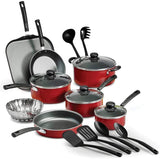 Batería De Cocina Primaware Rojo 18 Piezas Tramontina