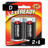 Pila Eveready Carbon Zinc D Blister 24 Unidades