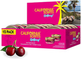 12 AROMATIZADOR COCHE CALIFORNIA SCENTS CHERRY