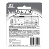 Pila Eveready Carbon Zinc D Blister 24 Unidades