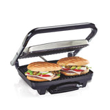 SANDWICHERA PARRILLA HAMILTON BEACH 25410 ANTIADHERENTE