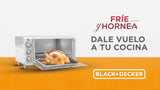 Horno Black And Decker To3265 Frie Y Hornea Extra Ancho