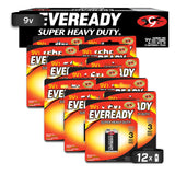 Pila Eveready Carbon Zinc 9V Blister 12 Unidades 1.5v