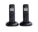 Teléfono inalámbrico LM702 pantalla LCD Negro
