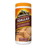 6 Toallitas Protectoras Limpia Acondiciona Armor All Piel